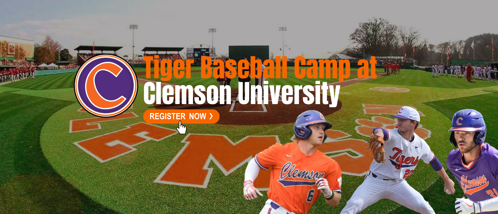 Tiger Baseball Camp at Clemson University