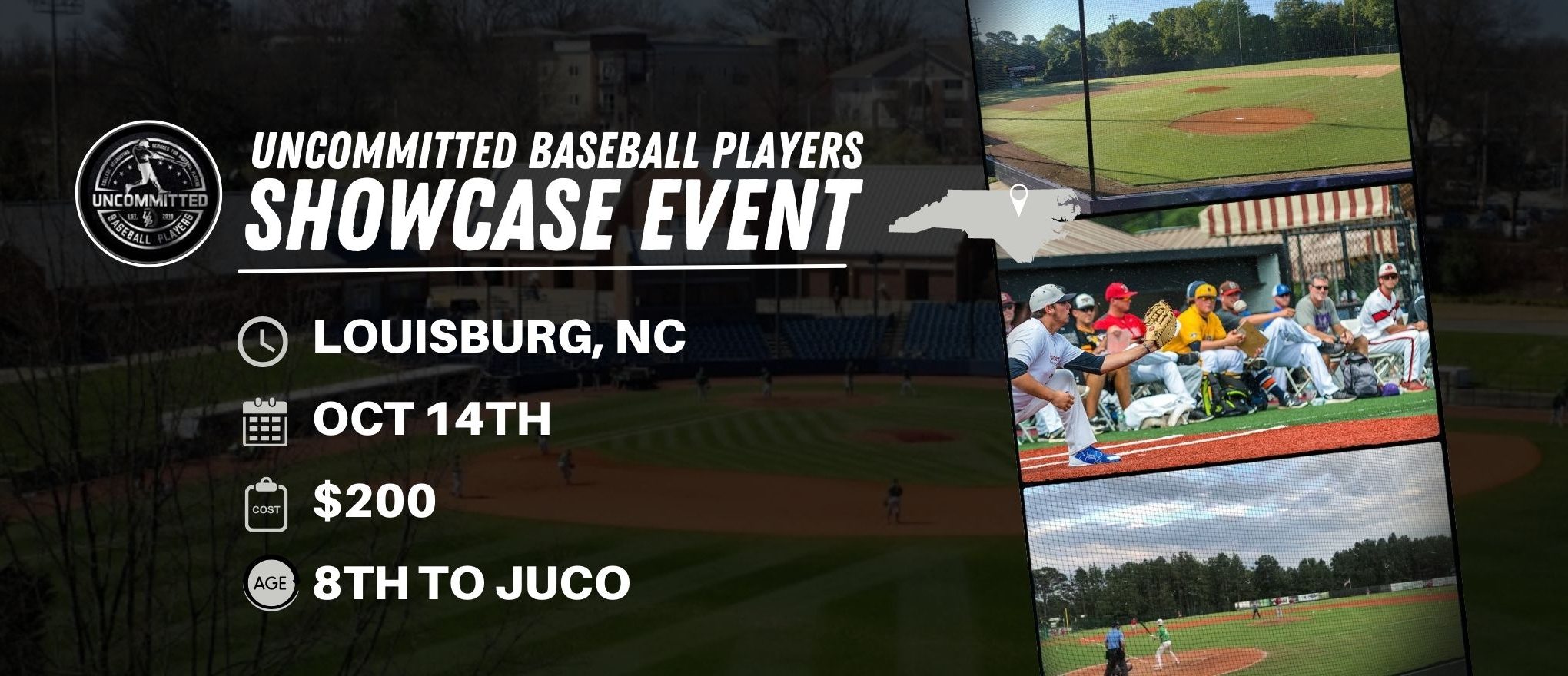 Uncommitted Baseball Players Camp North Carolina